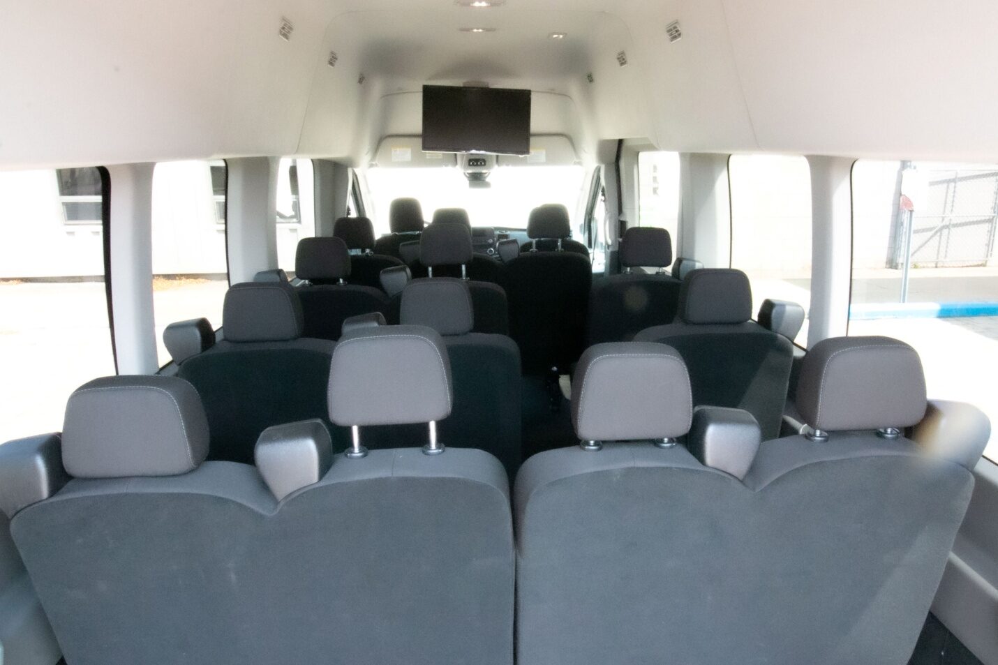 Interior of a Minivan 